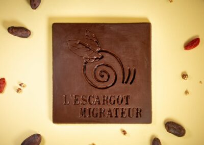 Chocolatiers d’art - chocolats personnalisés (Escargot migrateur)