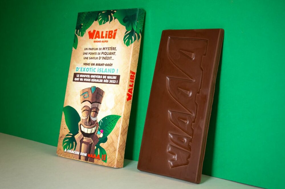Chocolatiers d’art - chocolats personnalisés (Tablette Walabi)